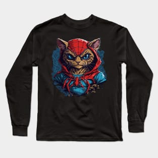 spider cat Long Sleeve T-Shirt